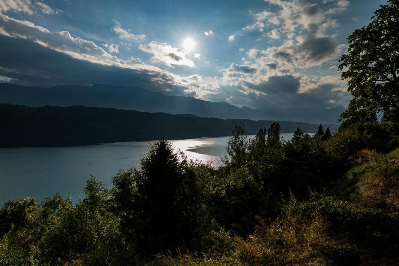 Chalet Seeblick Millstatt Kültér fotó