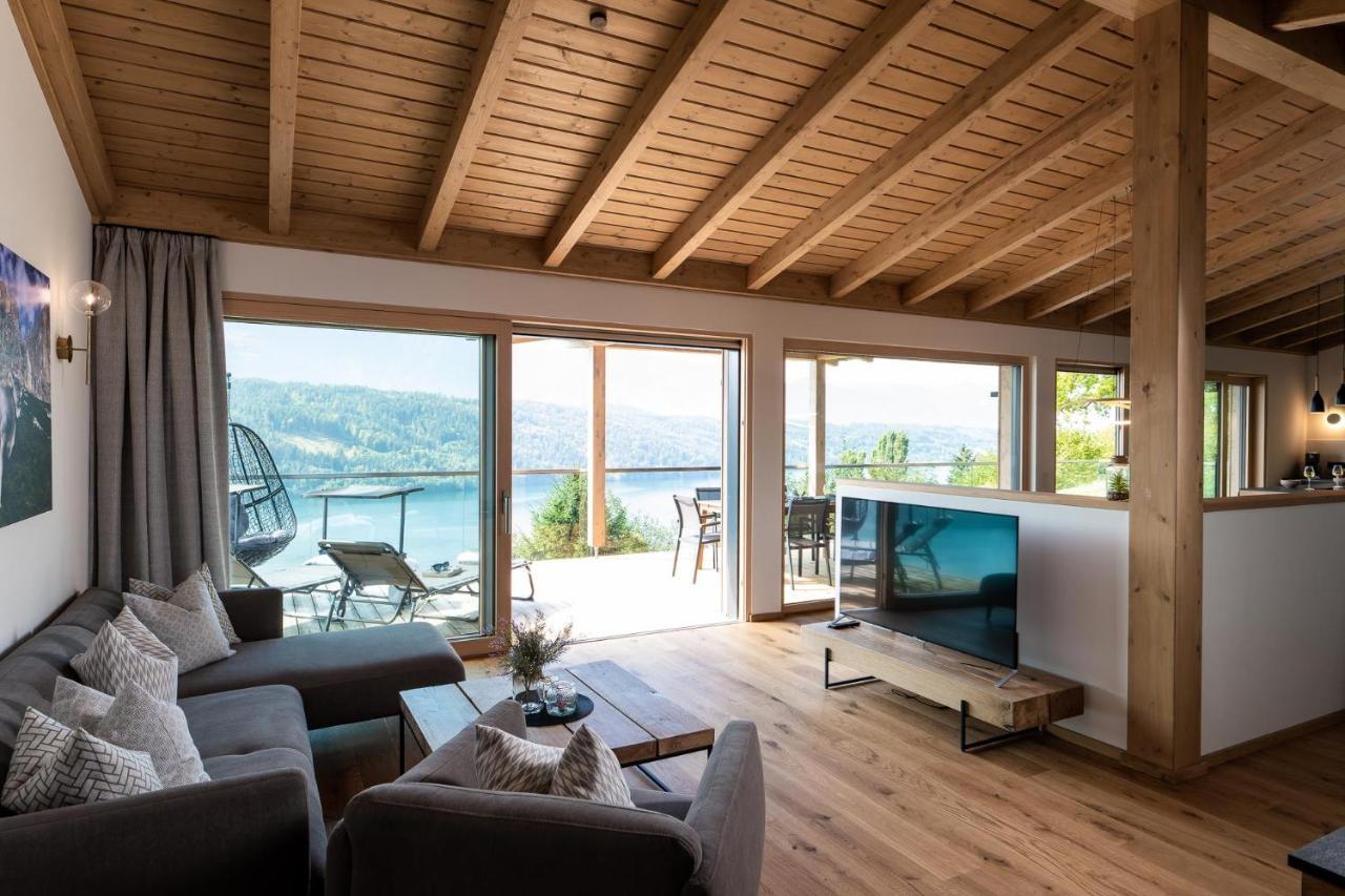 Chalet Seeblick Millstatt Kültér fotó