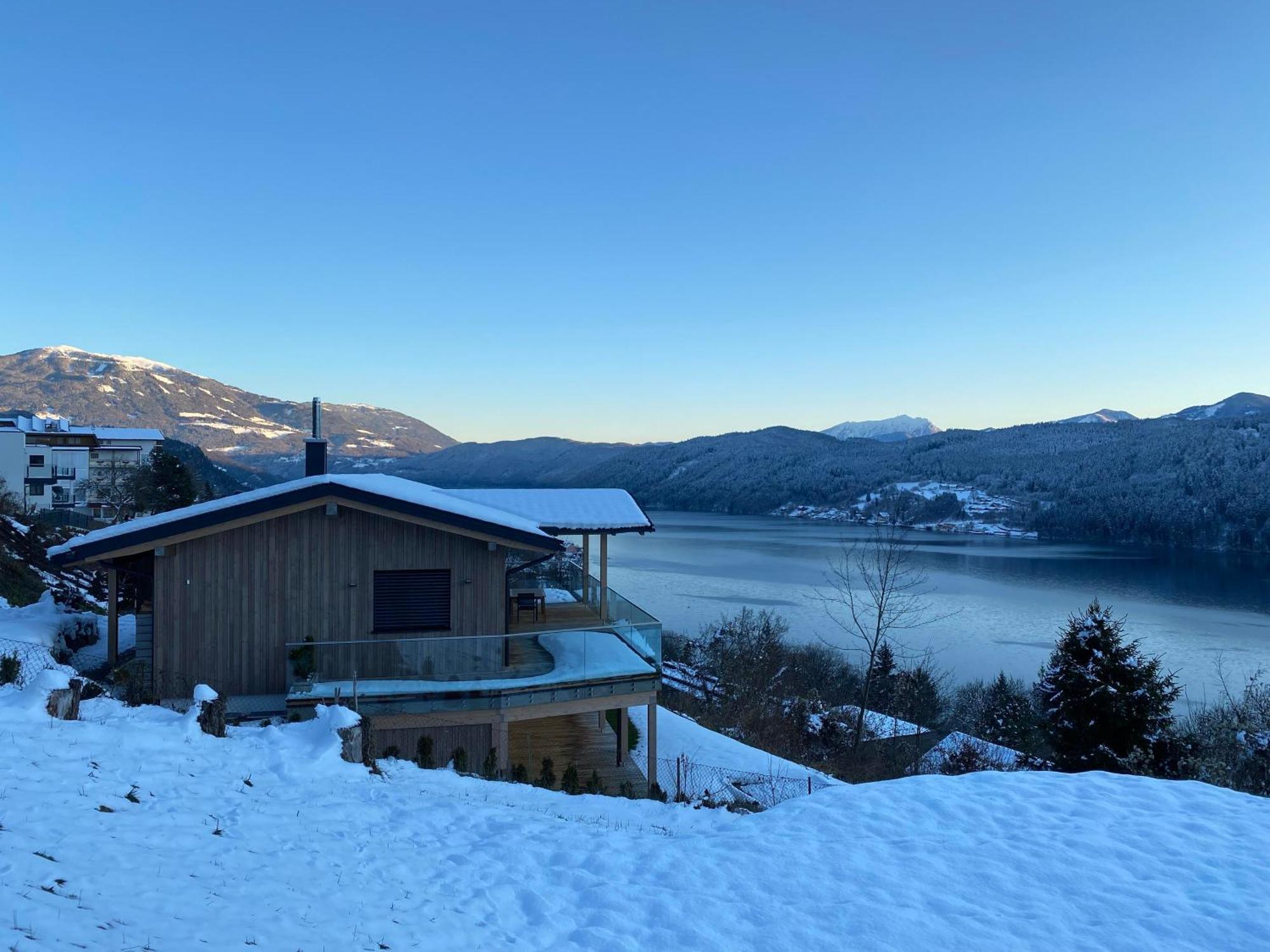 Chalet Seeblick Millstatt Kültér fotó