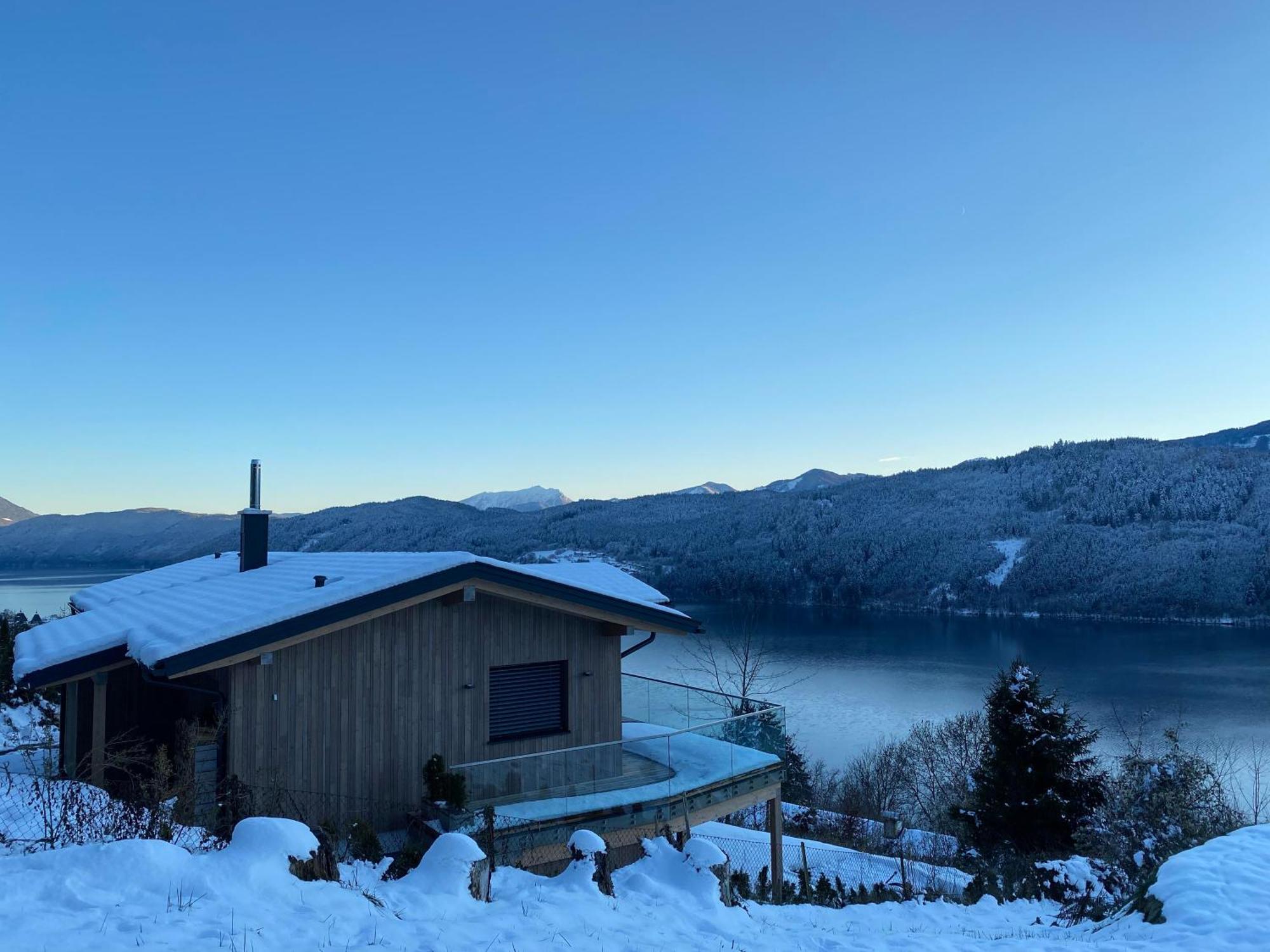 Chalet Seeblick Millstatt Kültér fotó
