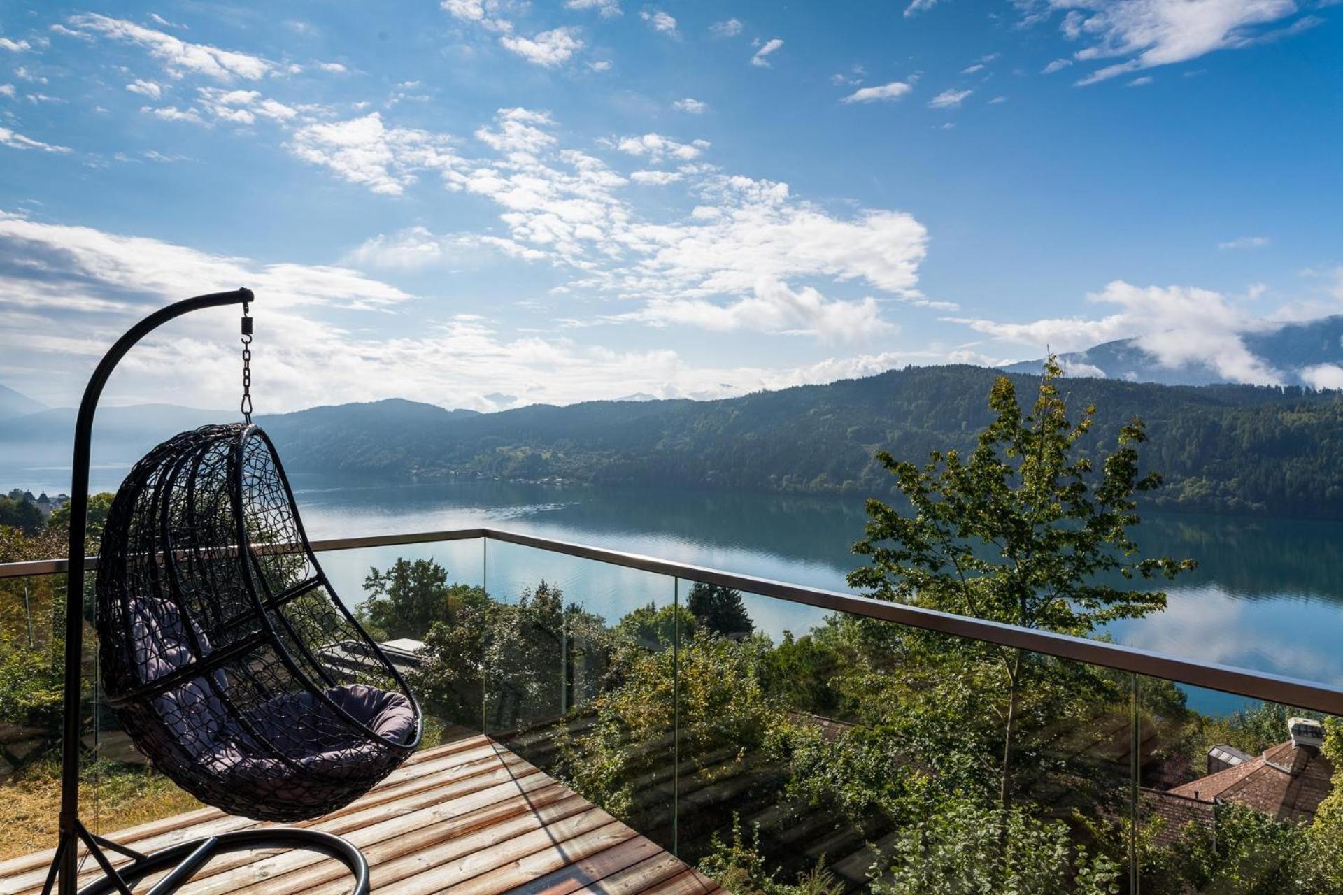 Chalet Seeblick Millstatt Kültér fotó