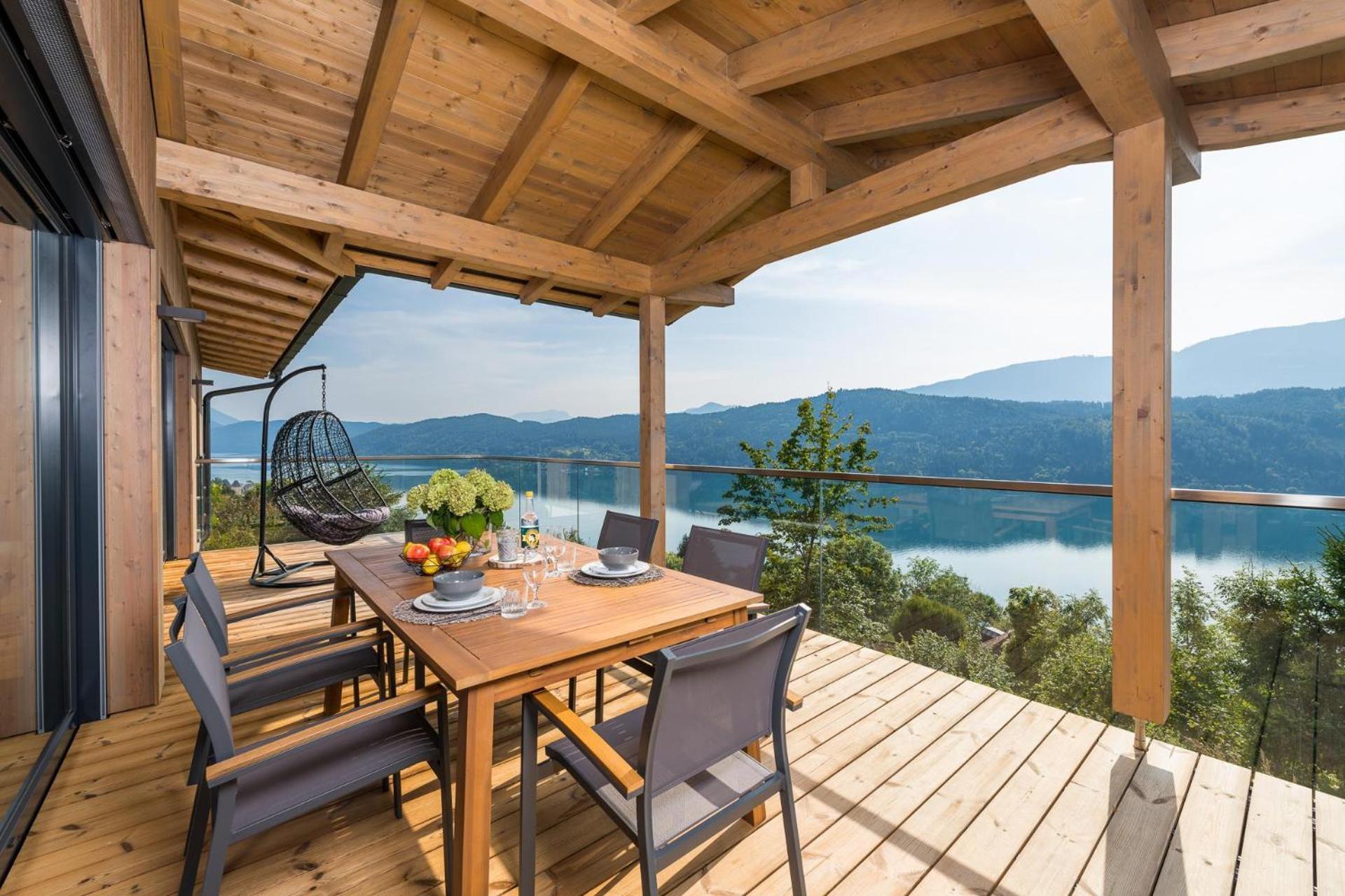 Chalet Seeblick Millstatt Kültér fotó