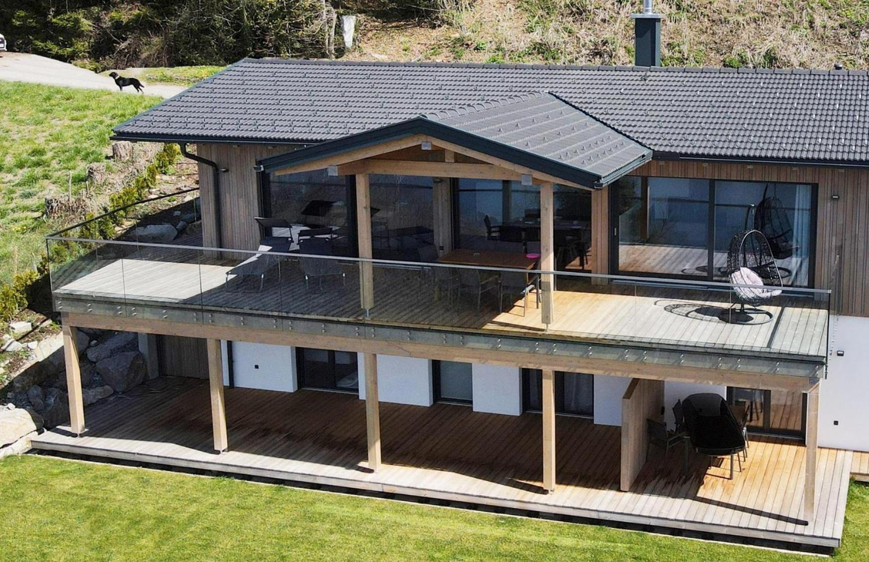 Chalet Seeblick Millstatt Kültér fotó