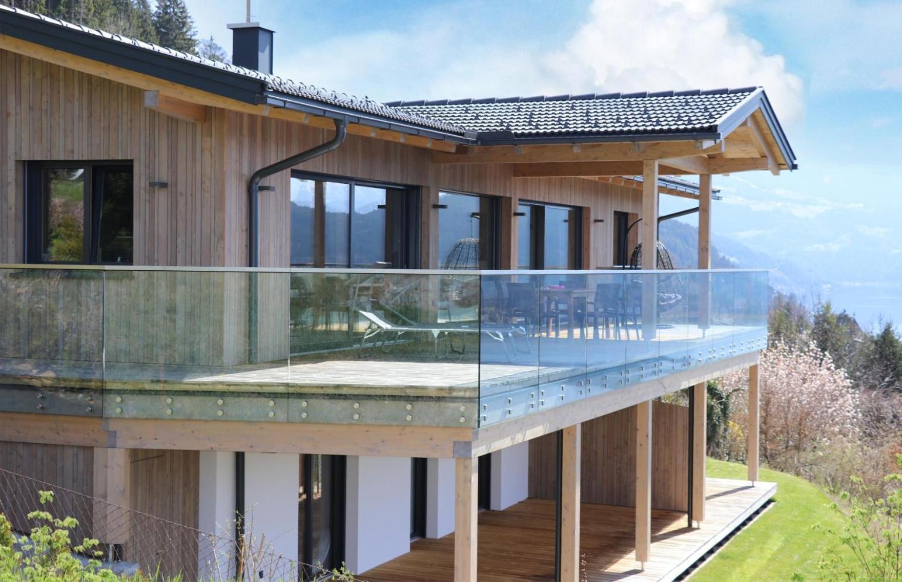 Chalet Seeblick Millstatt Kültér fotó