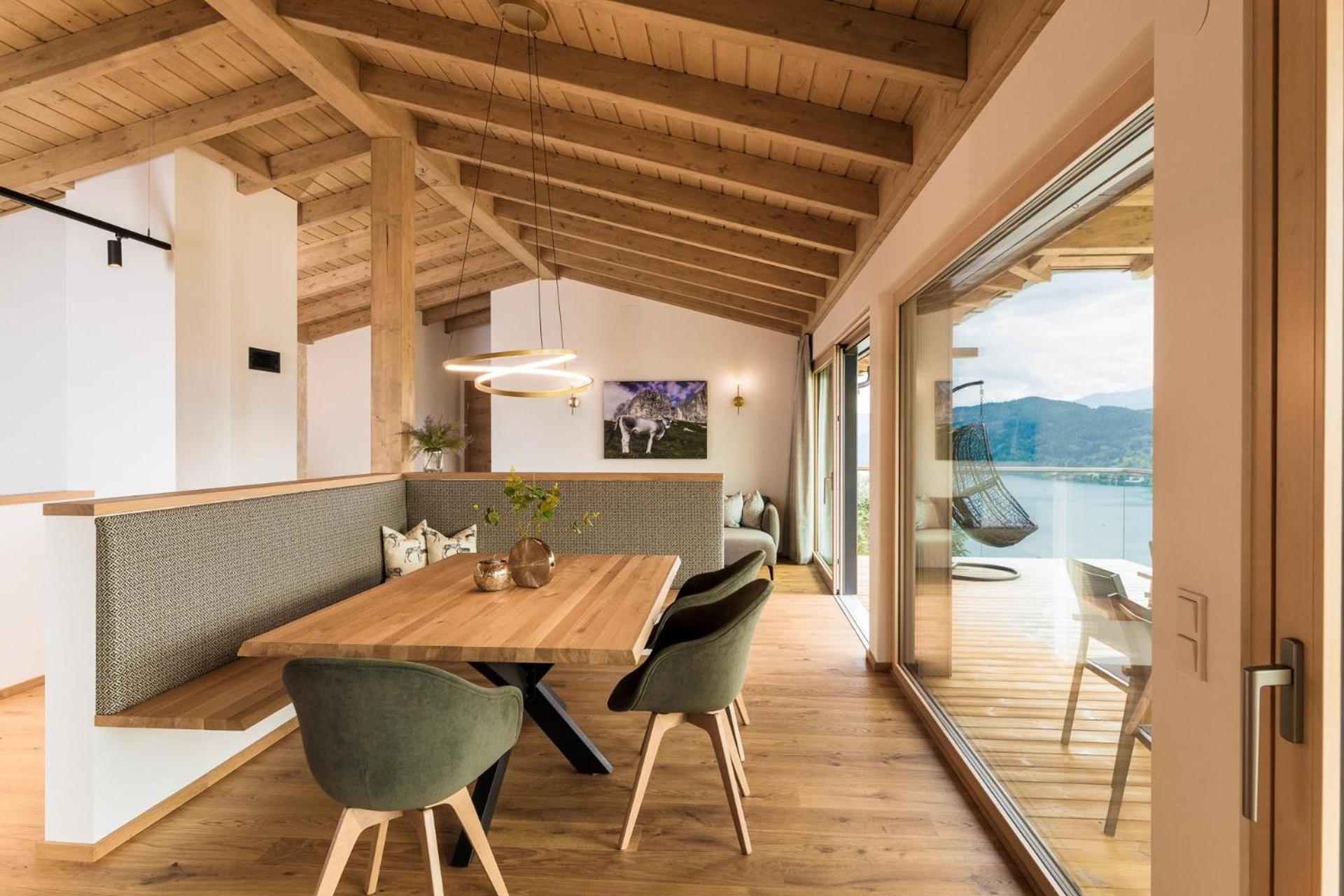 Chalet Seeblick Millstatt Kültér fotó