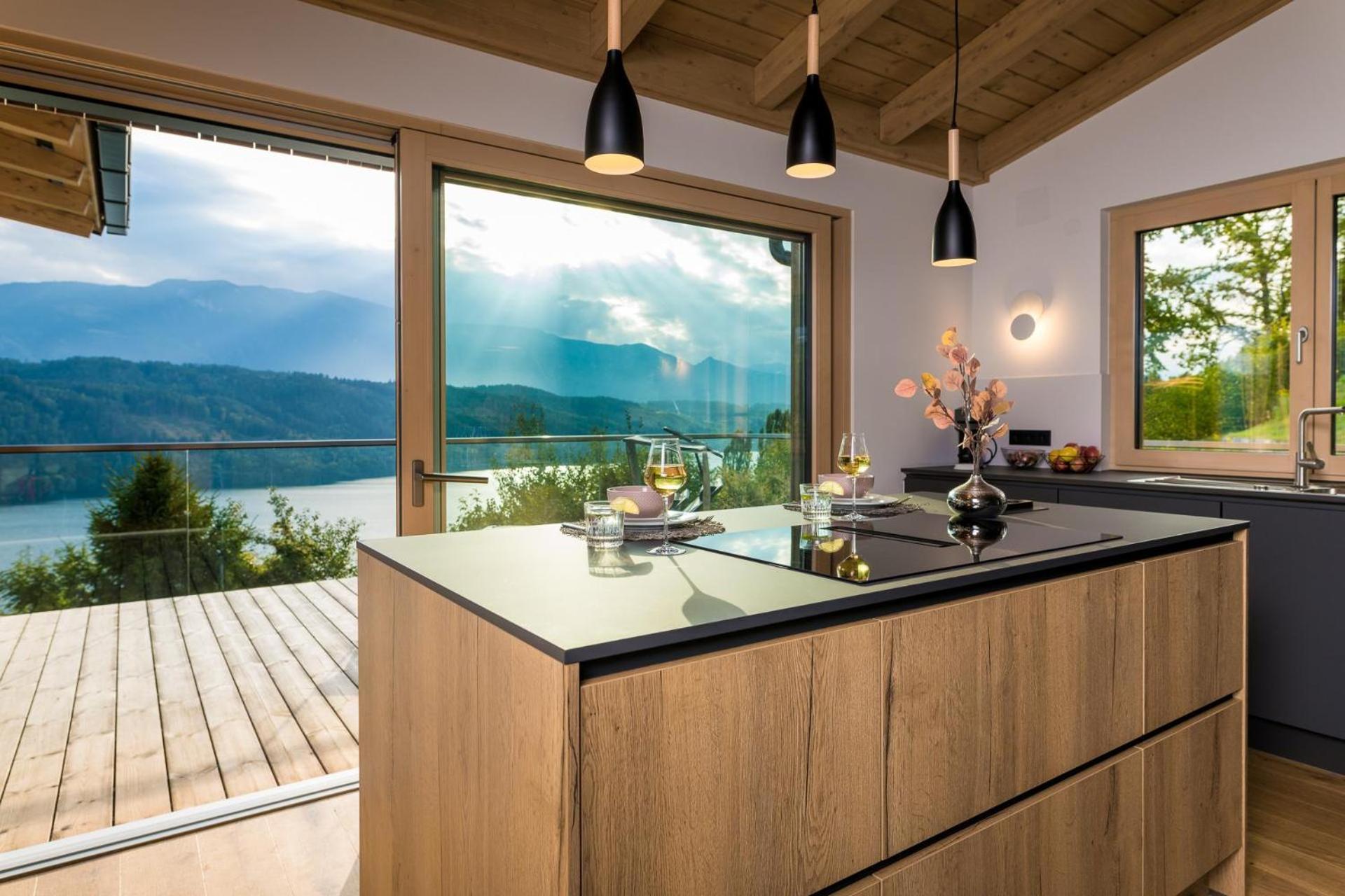 Chalet Seeblick Millstatt Kültér fotó