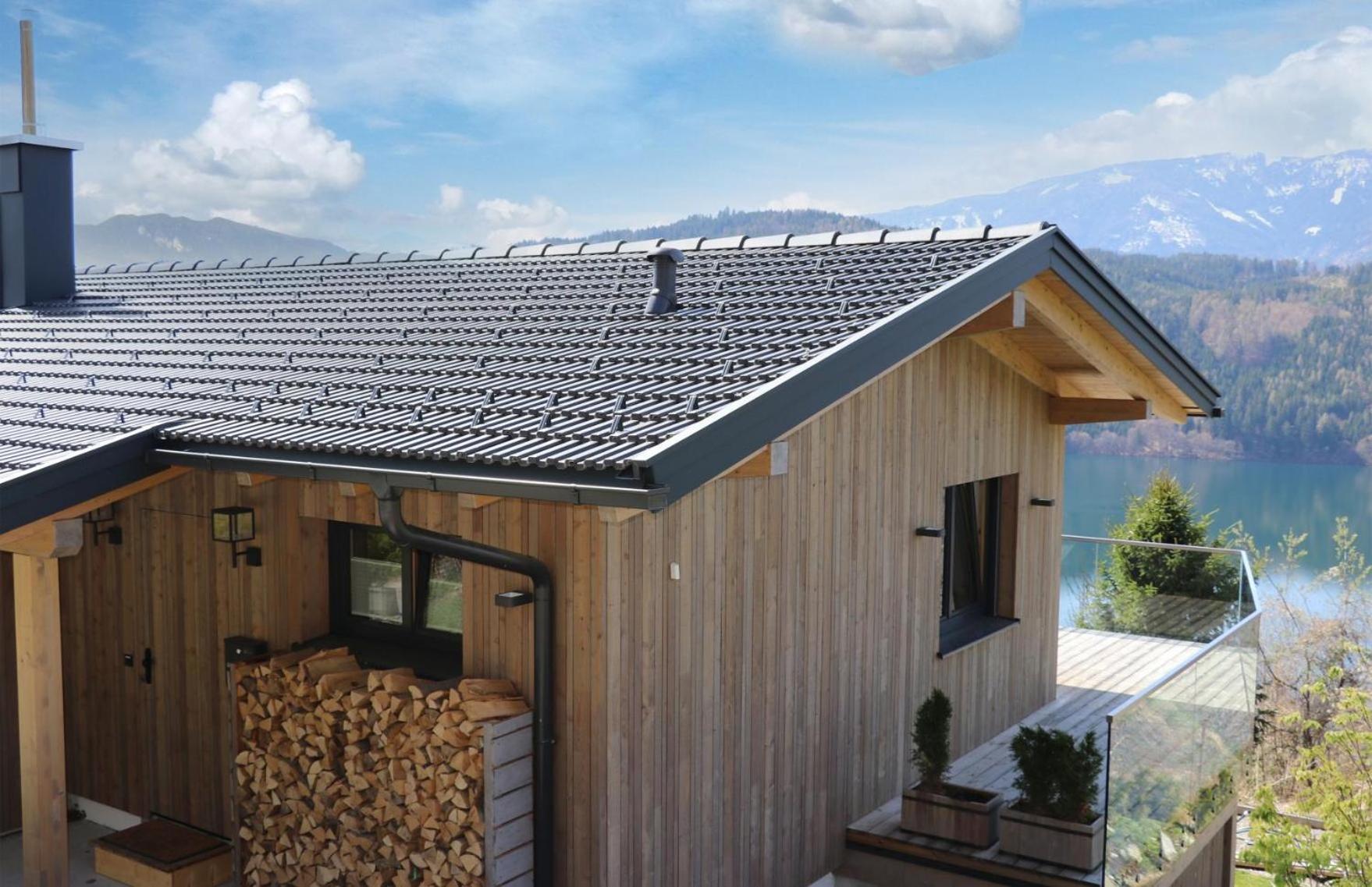 Chalet Seeblick Millstatt Kültér fotó
